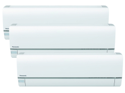 Panasonic triál klíma inverteres 2x2,6kW+3,6kW CU-4E27PBE 2xCS-E9PKEW 1xCS-E12PKEW 