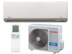 Toshiba Super Daiseikai 6.5 inverteres oldalfali klíma 4,5kW RAS-B16N3KVP-E/RAS-16N3AVP-E